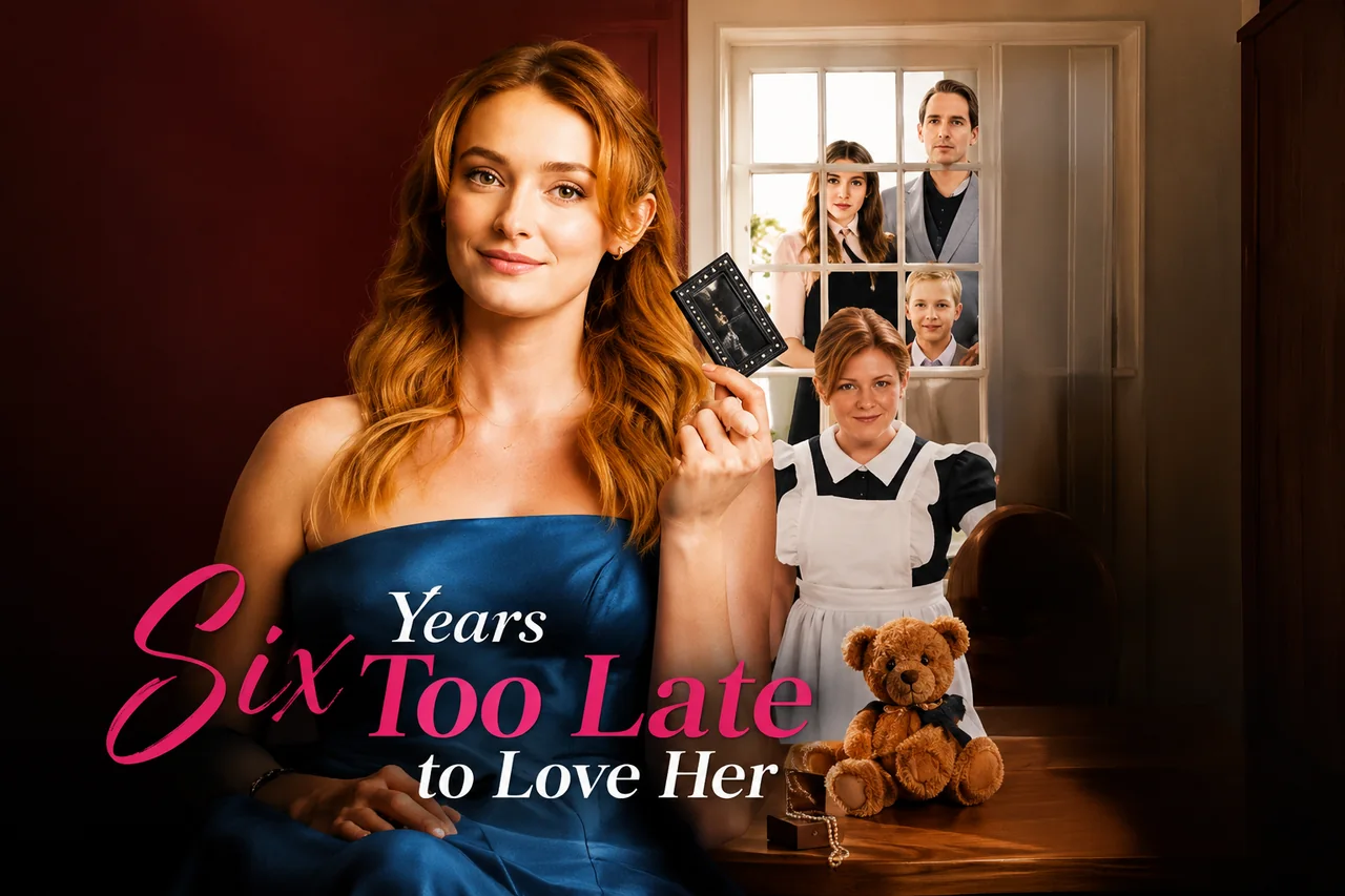 Постер «Six Years Too Late to Love Her»: Николас в кадре с главными героями